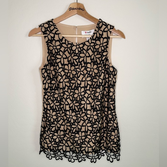 NWT / Guipure Lace Top Lela Rose Neiman Marcus x Target Limited Edition Sz Small - Picture 4 of 9